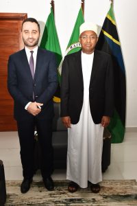 Meeting amir ali salemi ceo of jta holding with President of Zanzibar