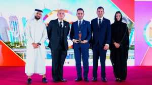 Amir Ali Salemi zadeh ceo of jta holding Honored