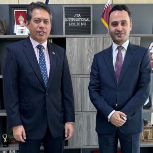 Dr. Amir Ali Salemi's meeting with H.E Zamshari Bin Shaharan (Former Ambassador of Malaysia)