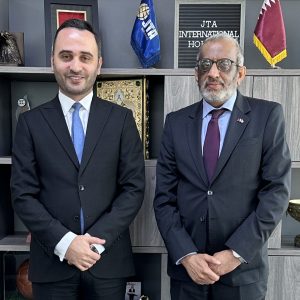 amir ali salemi zadeh ceo of jta holding Ghulam Hoosein Asmal / The Ambassador of the Republic of South Africa