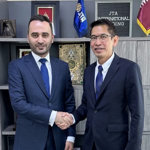 amir ali salemi zadeh ceo of jta holding Sira Swangsilpa / The Ambassador of the Kingdom of Thailand