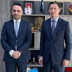 amir ali salemi zadeh ceo of jta holding with H.E Ashraf Khodjaev ( The Ambassador of the Republic of Uzbekistan )