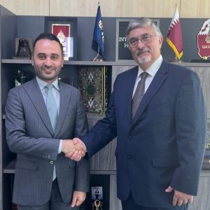 H.E Lulian Grigorita ( The Ambassador of the Republic of Moldava )