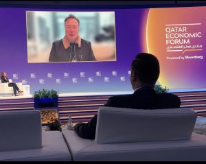 Dr. Amir Ali Salemi in Qatar Economic Forum 2025