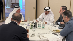 Participating in the Al-Attiyah Foundation CEO Roundtable on the Future of AI in Energy